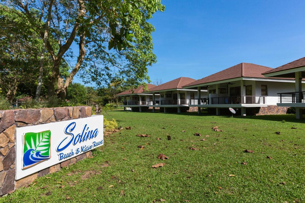 Solina Beach & Nature Resort Carles Bagian luar foto